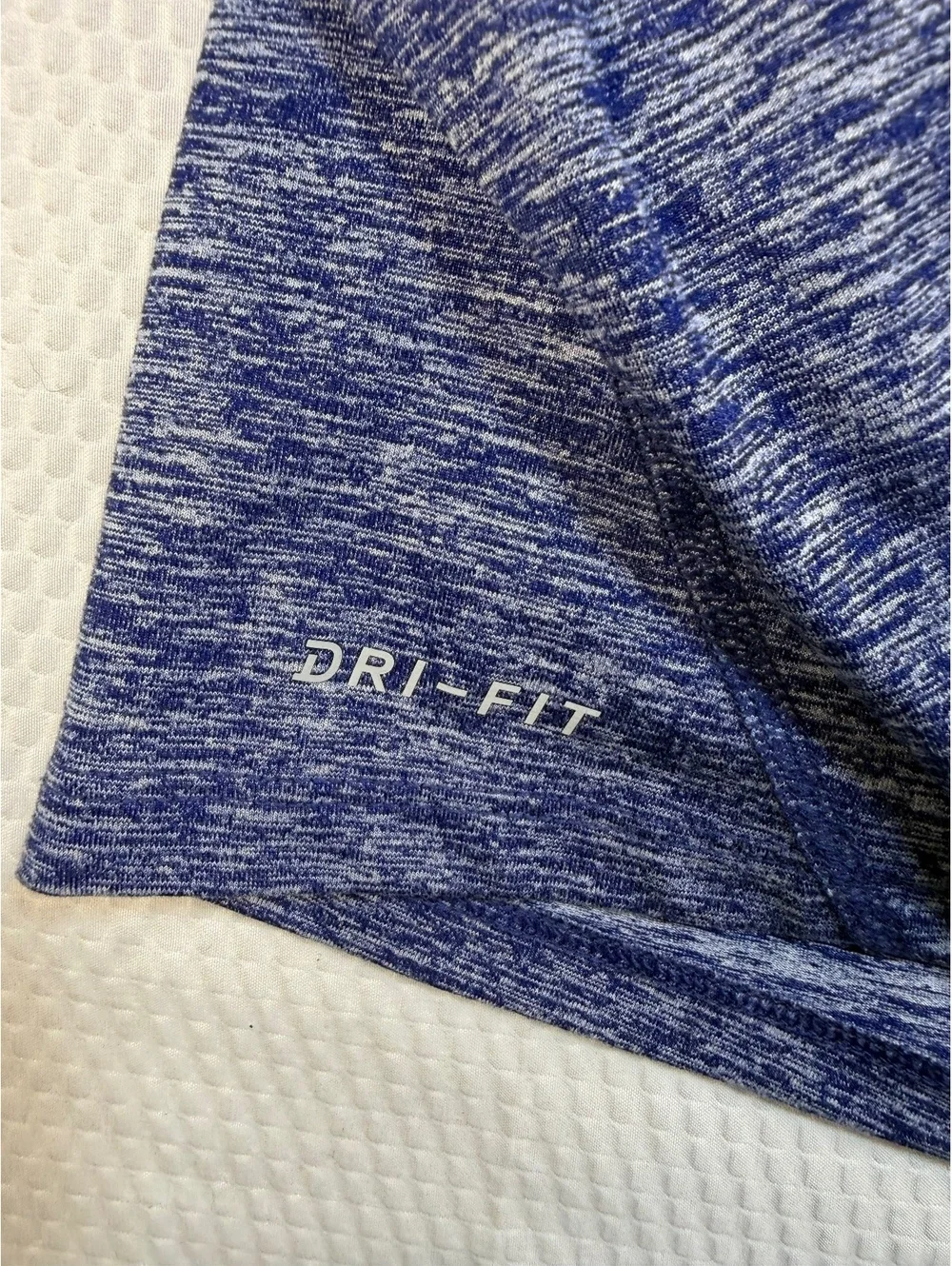 Nike Running Mens XL Dri-FIT Element 1/2 Zip Blue Heather Athletic Pullover